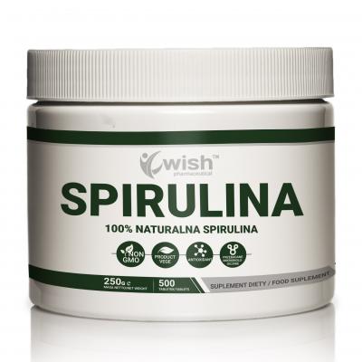 SPIRULINA tabletki 500 sztuk ALGI ODPORNOŚĆ DETOX VEGE